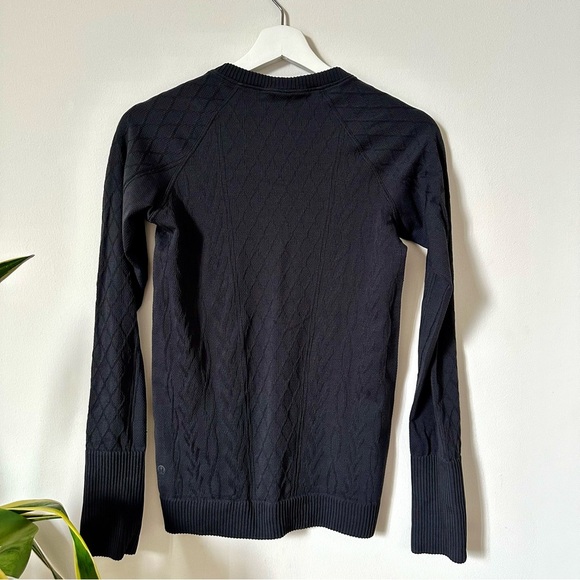 Lululemon Rest Less Pullover In Black Size 4 - Picture 7 of 8